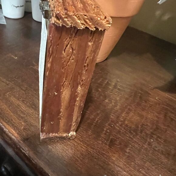 LOBSTER TRAP ART "Cottage On The Shore“ Ceramic tile with wood frame 5" - Picture 5 of 6